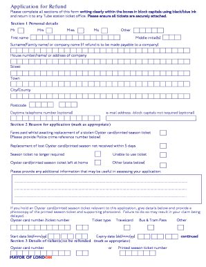 tfl refund contactless debit card|TfL refund request form.